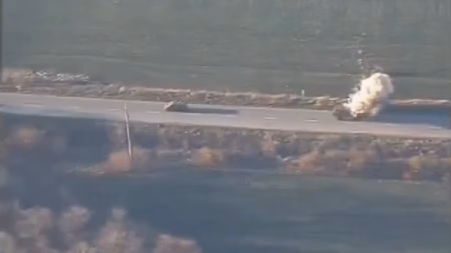 Video UAV cảm tử phá hủy HIMARS ở Zaporozhye