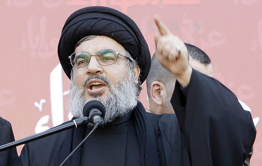 Lãnh đạo Hezbollah Hassan Nasrallah. Ảnh: AP.