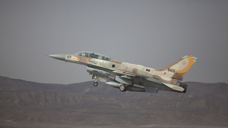 Chiến đấu cơ F-16 của Israel.