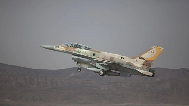 Chiến đấu cơ F-16 của Israel.