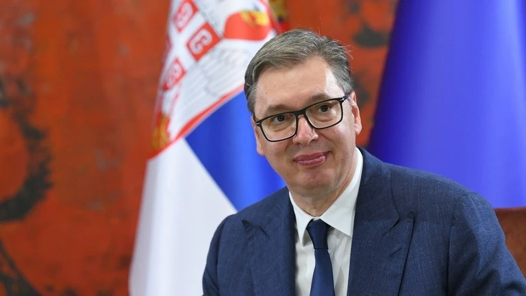 Tổng thống Serbia Aleksandar Vucic.