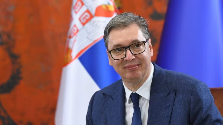 Tổng thống Serbia Aleksandar Vucic.