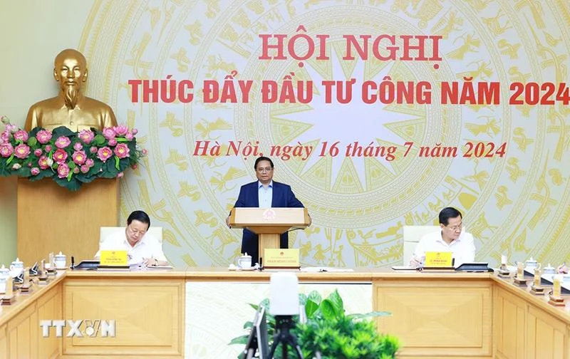 Thủ tướng Phạm Minh Chính chủ trì Hội nghị thúc đẩy đầu tư công năm 2024