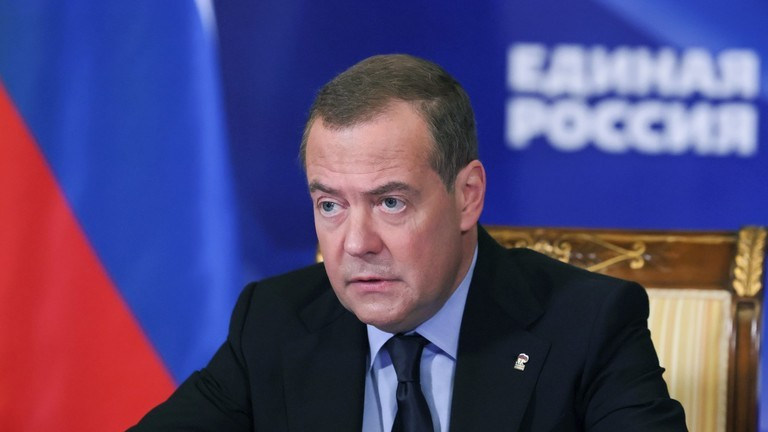 Phó Chủ tịch Hội đồng An ninh Nga Dmitry Medvedev. Ảnh: Sputnik.