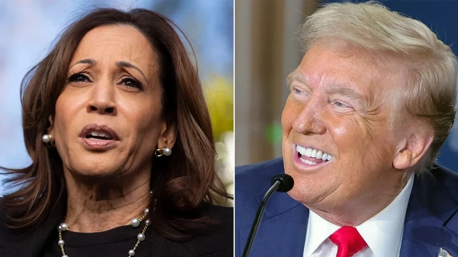 Cựu Tổng thống Trump và Phó Tổng thống Harris.