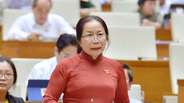 Bà Tăng Thị Ngọc Mai - Đại biểu Quốc hội khóa XIV, nguyên Phó Giám đốc Sở Giáo dục và Đào tạo Trà Vinh (nay là tỉnh Vĩnh Long). Ảnh: NVCC.