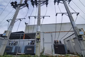 Dự án điện mặt trời của nhóm các Công ty Hải Âu. Ảnh: TG