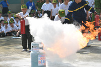 Chiến sĩ nhí học cách thoát hiểm