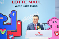 Tổ hợp thương mại lớn nhất của Lotte ở Việt Nam chính thức hoạt động