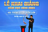 Hơn 3.300 sinh viên Trường CĐ Công nghệ Bách khoa Hà Nội khai giảng năm học mới