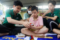 Học sinh Hà Nội hào hứng trong ‘Ngày hội đổi sách’