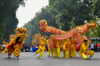 Mãn nhãn múa Rồng tại Festival Thanh niên quốc tế