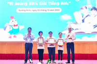 Hơn 22.000 học sinh tiểu học tham dự ' Vì Quảng Ninh giỏi tiếng Anh'