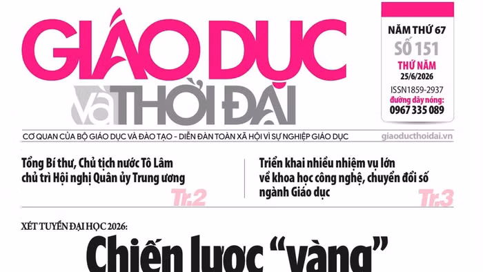 Tin tức báo in 25/6: Chiến lược 'vàng' sắp xếp nguyện vọng