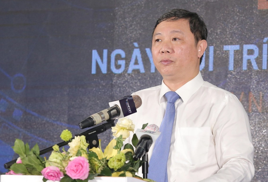 Ông Dương Anh Đức, Trưởng Ban Tuyên giáo và Dân vận Thành ủy TPHCM. (Ảnh: Phúc Uyên)