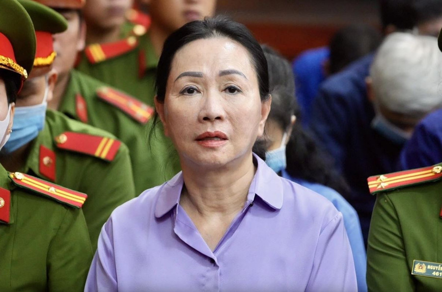 Bà Trương Mỹ Lan tại toà. Ảnh: VGP.