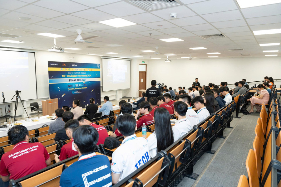 Cuộc thi Innoworks nhận được sự quan tâm của các bạn trẻ đam mê đổi mới sáng tạo. Ảnh: BTC. b2bb91b3f49843c61a89.jpg