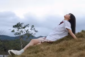 Nữ sinh Đào Thị Thanh Huyền.