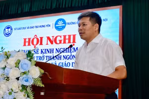 PGS.TS Kiều Văn Hoan - Phó Hiệu trưởng Trường Đại học Sư phạm Hà Nội. Ảnh NC.
