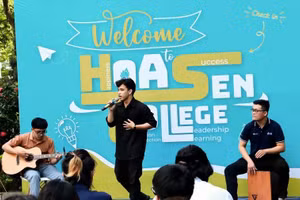 Sinh viên Trường CĐ Nghề Hoa Sen.