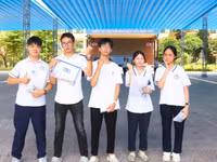 Thí sinh tại Hội đồng thi THPT Lê Quý Đôn quyết tâm đạt điểm cao trong kỳ thi vào lớp 10 THPT năm học 2026-2027.