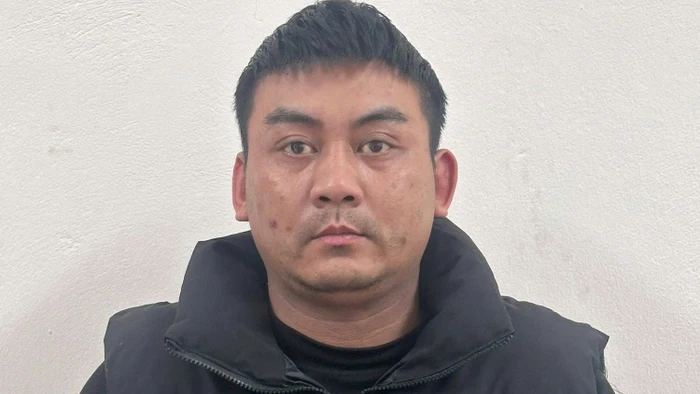 Phan Văn Minh tại cơ quan công an. (Ảnh: CABN).