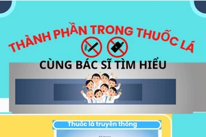 Infographic: Những thành phần trong thuốc lá theo góc độ y khoa 