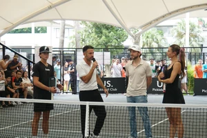 Cuộc hội ngộ của hai ngôi sao Pickleball quốc tế tại Việt Nam