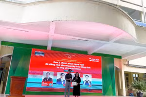 THPT Lê Quý Đôn Đống Đa hào hứng với phương pháp học tiếng Anh tư duy mới