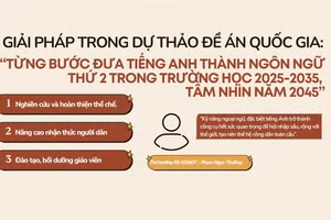 Infographic: 9 giải pháp đưa tiếng Anh thành ngôn ngữ thứ 2 trong trường học