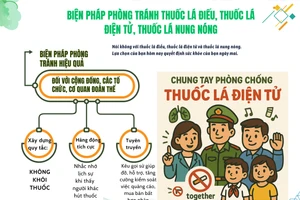 Infographic: Biện pháp phòng tránh tác hại của thuốc lá ở cơ quan, đoàn thể 