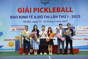 Giải Pickleball Báo Kinh tế và Đô thị lần thứ I – 2025 khép lại thành công