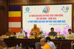 Giải Báo chí toàn quốc về Phật giáo tôn vinh giá trị và khát vọng phụng sự