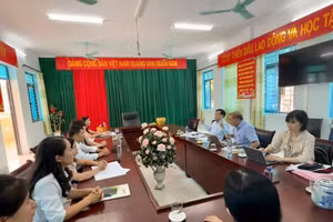 Thí điểm công cụ xây dựng môi trường giáo dục tôn trọng, bình đẳng ở Tuần Giáo