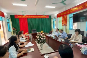 Thí điểm công cụ xây dựng môi trường giáo dục tôn trọng, bình đẳng ở Tuần Giáo