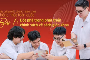 Đột phá trong phát triển chính sách về sách giáo khoa