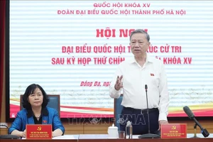 Tổng Bí thư Tô Lâm tiếp xúc cử tri Hà Nội sau Kỳ họp thứ 9, Quốc hội khóa XV