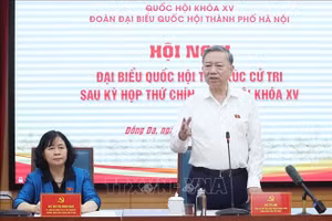 Tổng Bí thư Tô Lâm tiếp xúc cử tri Hà Nội sau Kỳ họp thứ 9, Quốc hội khóa XV