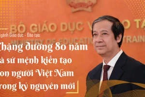 Chặng đường 80 năm và sứ mệnh kiến tạo con người Việt Nam