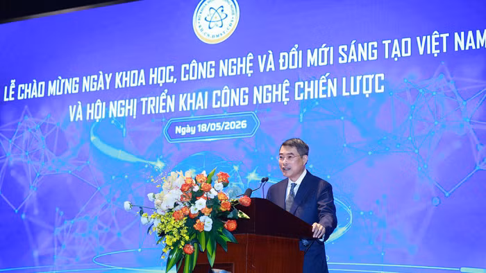 Thủ tướng Lê Minh Hưng phát biểu tại buổi lễ.