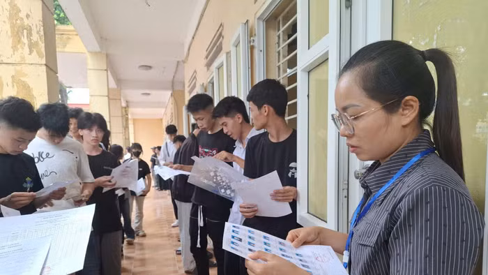 Thí sinh thi tốt nghiệp THPT năm 2026. Ảnh: Hiếu Nguyễn.