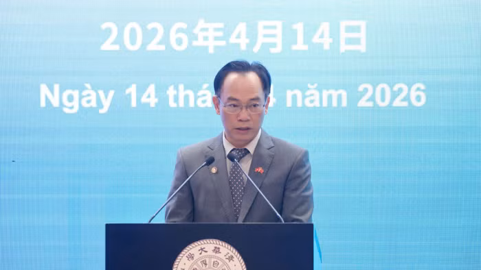 Bộ trưởng Hoàng Minh Sơn phát biểu tại Diễn đàn.