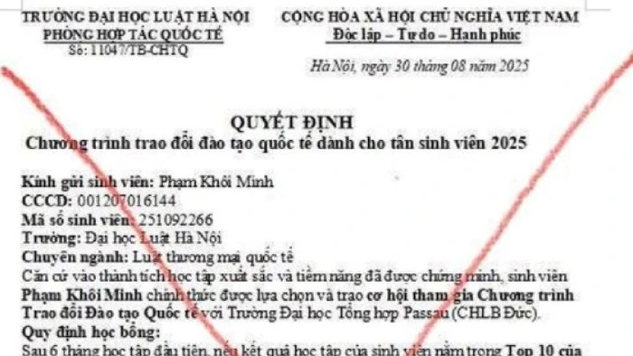 Bộ GD&ĐT cảnh báo thông tin giả về học bổng, tài trợ du học