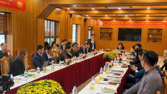 Hội nghị bàn về công tác chuẩn bị, tổ chức đoàn Việt Nam tham dự Kỳ thi Kỹ năng nghề thế giới lần thứ 48.