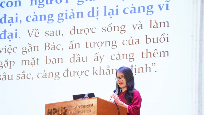 TS. Phạm Thị Thúy Vân - Khoa Giáo dục Chính trị, Trường Đại học Sư phạm Hà Nội 2.