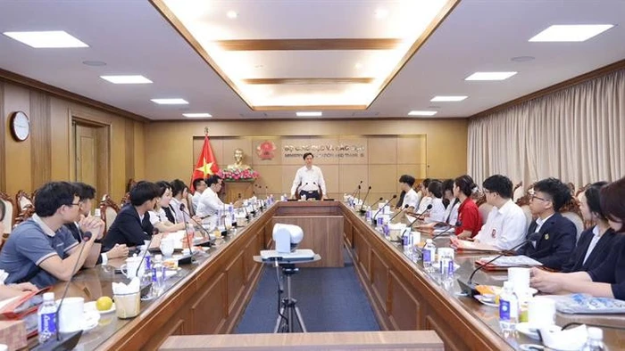 Quang cảnh buổi gặp mặt.