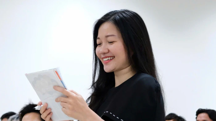 Nhà giáo Ngô Thị Thúy An là người đứng sau hàng chục công trình nghiên cứu.