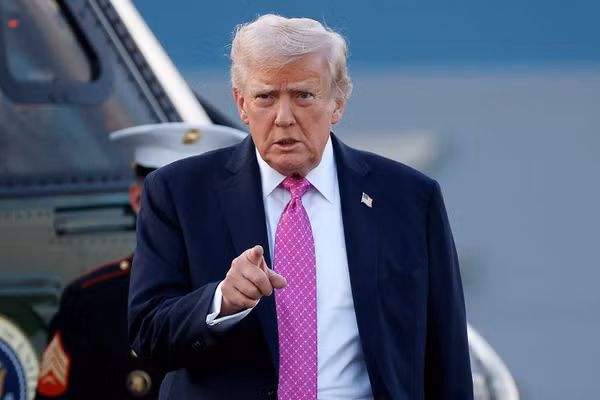 Tổng thống Mỹ Donald Trump.