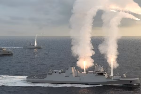 Tập đoàn quốc phòng Rheinmetall của Đức giới thiệu mẫu khinh hạm mang tên GMF 140.