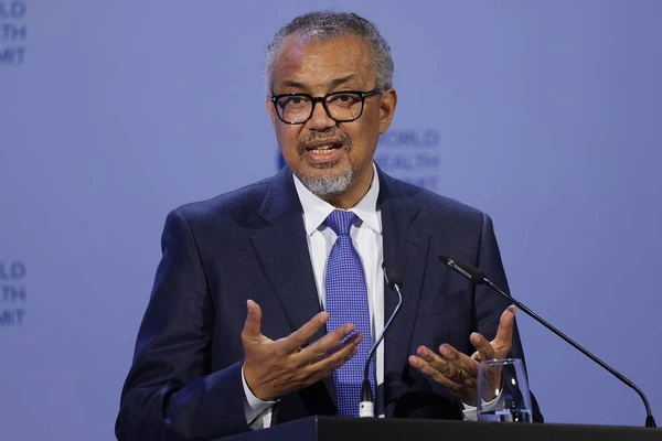 Tổng Giám đốc Tổ chức Y tế Thế giới (WHO) Tedros Adhanom Ghebreyesus.